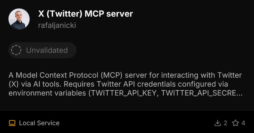 X MCP Server